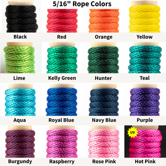 MFP Bondage Rope - 5/16" / 8mm - Solid Braid - for Shibari or Suspension