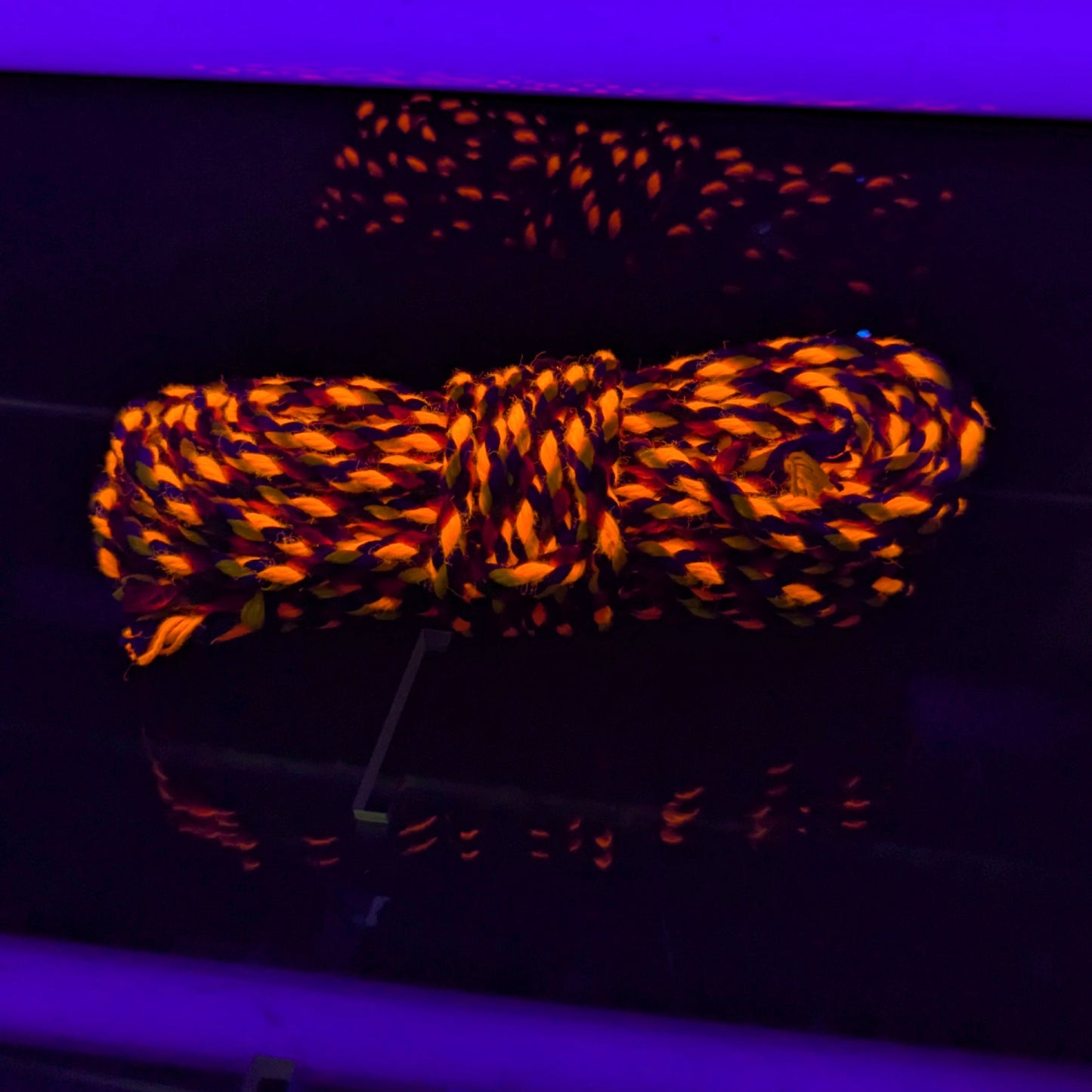 Rainbow POSH - 3 Strand Spun Polyester Bondage Rope - Synthetic Hemp - 6mm