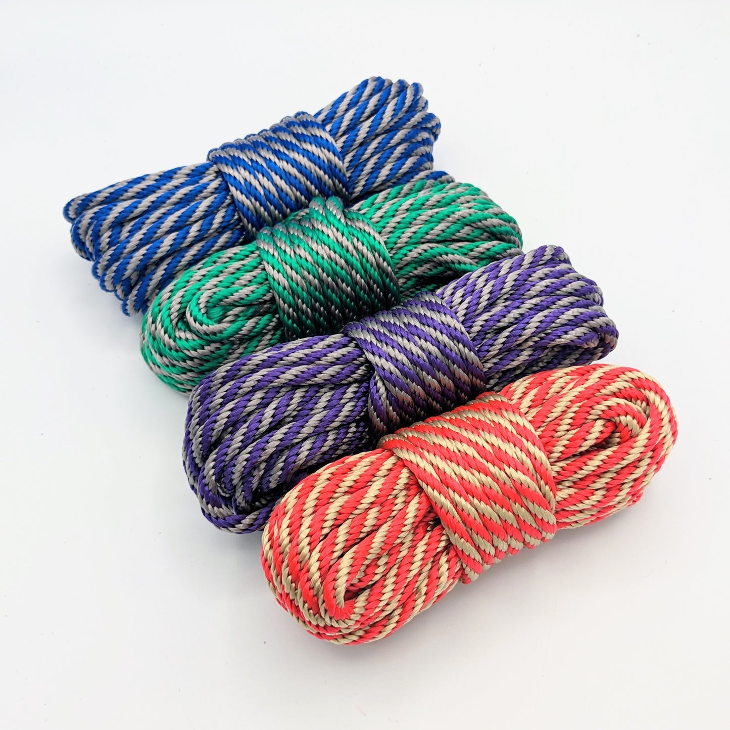 Bondage Gift-wrap Rope - Seasonal Special Wrapping Paper Rope - 1/4" - 6mm - Solid Braid Bondage Rope