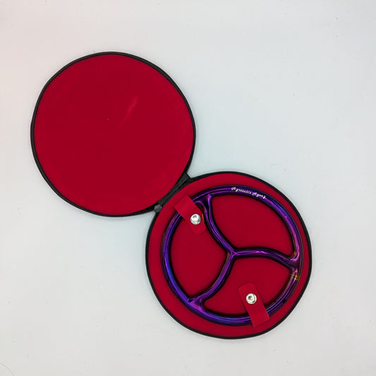 Holographic Purple Steel Suspension Ring - Titanium Bonded - Limited Edition