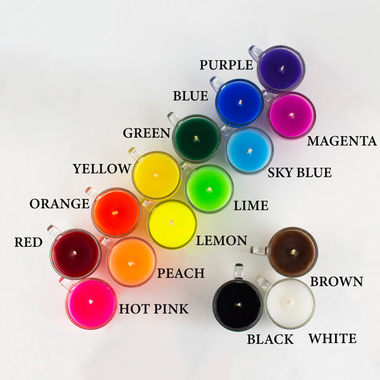 Seconds Candles – Wax Play Candles in Glass Pitchers & Minis - 2nds clearance