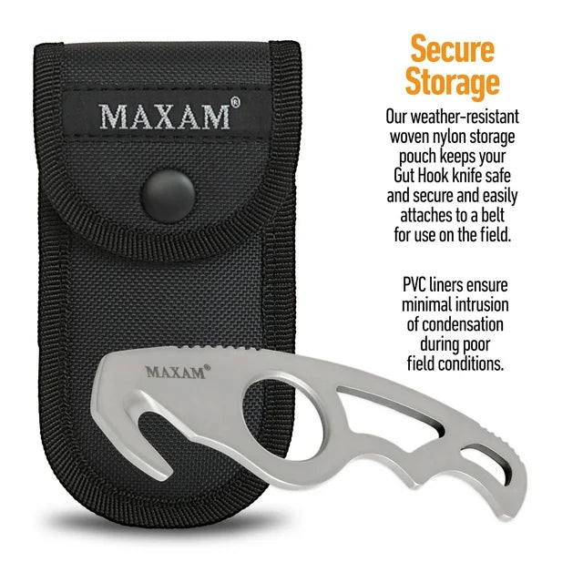 Rope Cutting Hook 5 inch Steel – Emergency Rope Cutting Tool – Rope Cutter Hook - Maxam