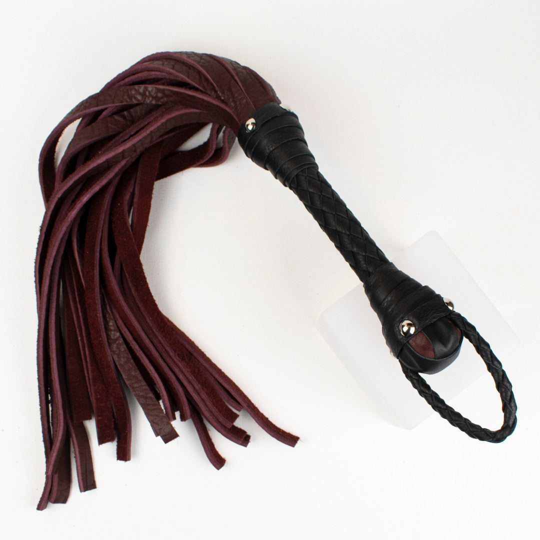 Bison Hide Flogger - Skórzany Flogger - Na zamówienie