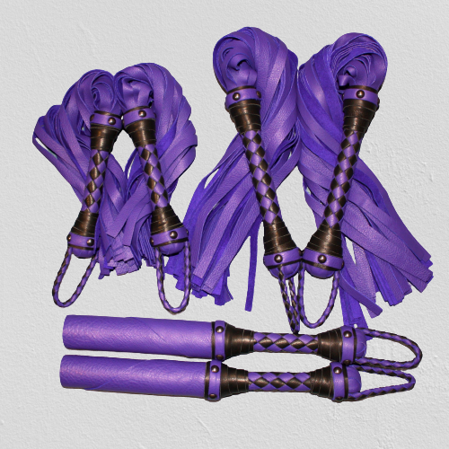 Coordinated Leather Impact Toy Kits – Matching Kit – Custom to order