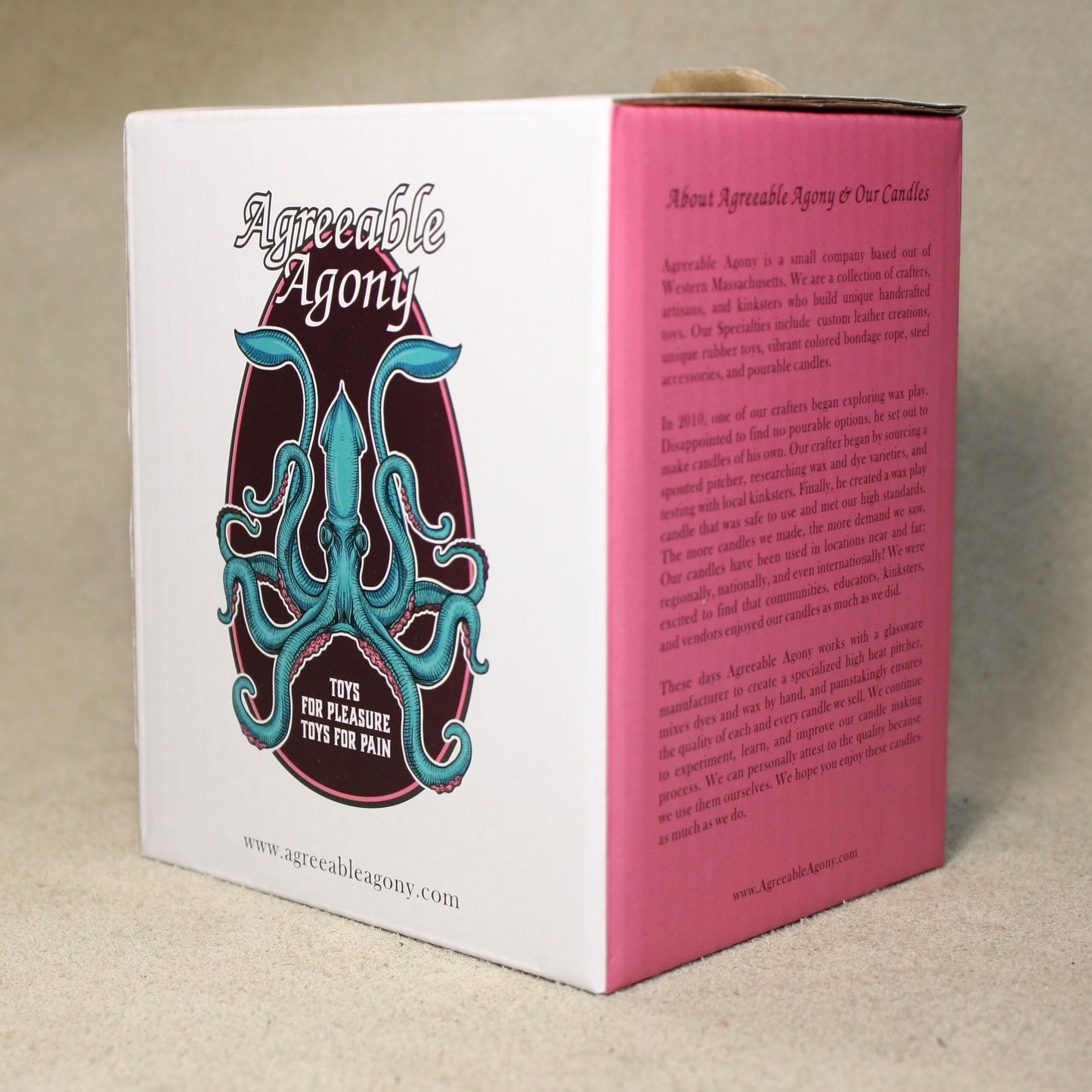 Classic Wax Play Pitcher Candle - Low Temp - Unscented - Paraffin