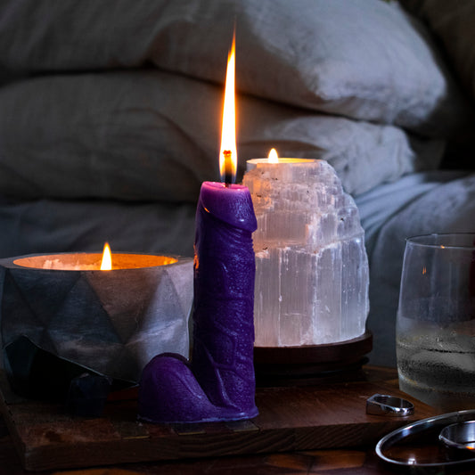 Flaming Hot Dicks - Penis Wax Play Candles - Cock Candles