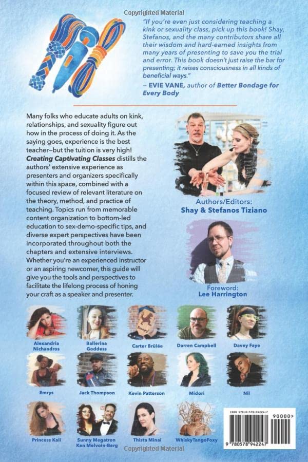 Creating Captivating Classes: A Guide for Kink, Sexuality, and Relationship Presenters - Books