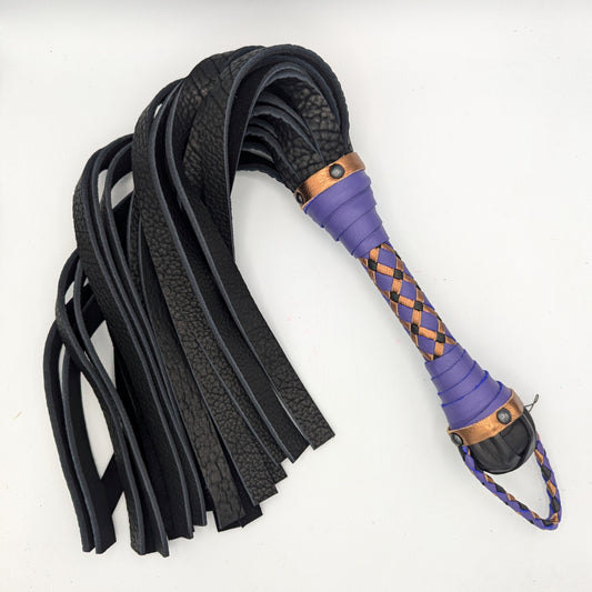 Bison Hide Flogger – Leather Flogger – Custom to order