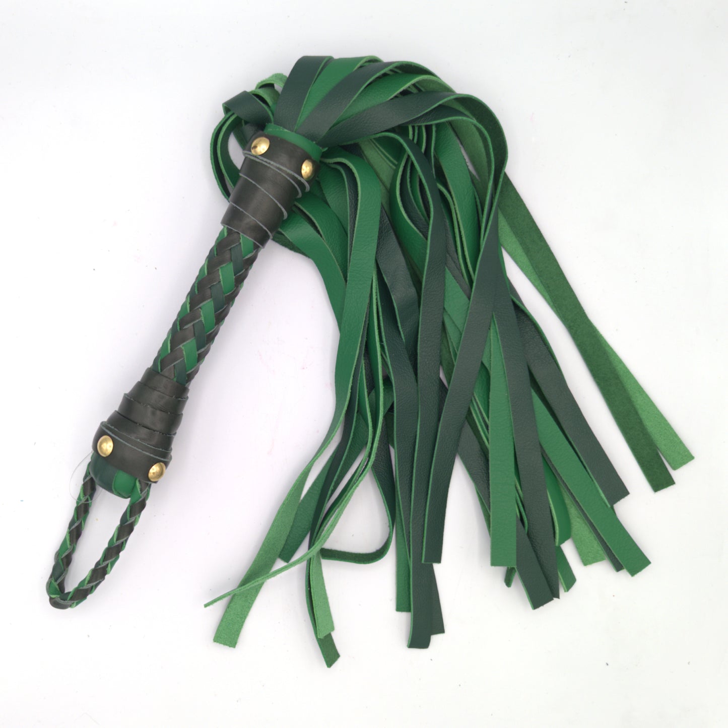 READY TO SHIP! - Cowhide - Leather Flogger - Lil' Guy - FCLG13024
