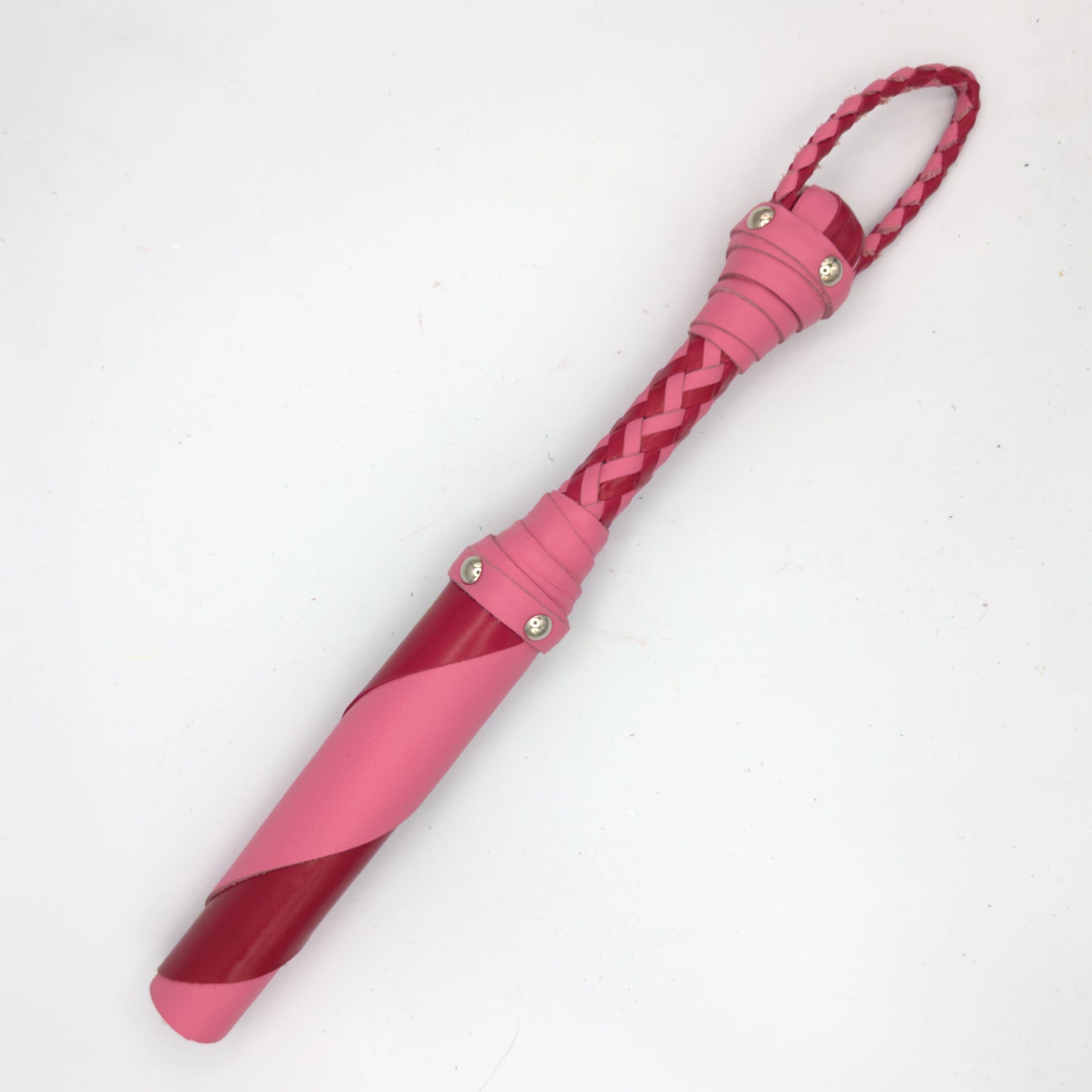 READY TO SHIP! - Full Leather Jack - Magenta Pink Two Tone- Leather Thumper - JFLMP13024-2