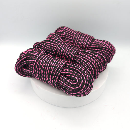 Color of the Month Special February!  1/4" - 6mm – Just a Splash...of Love - Solid Braid MFP Bondage Rope