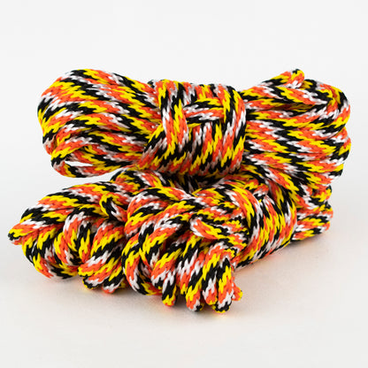 Colore spettrale autunnale del "mese" - Candy Corn Rope! – 1/4" – 6 mm – Corda MFP a treccia solida