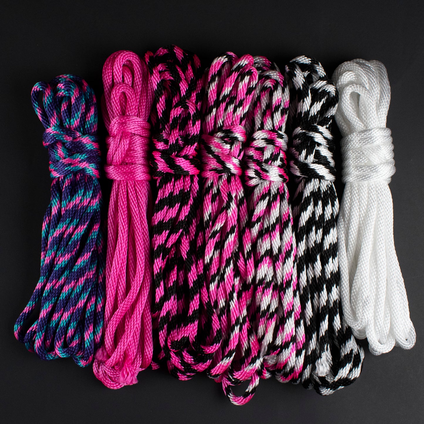 Blacklight Reactive Bondage Rope – 5/16" –  8mm – Solid Braid MFP Rope - 30ft