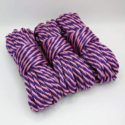 Color of the Month Special April!  1/4" - 6mm – Wisteria - Solid Braid MFP Bondage Rope