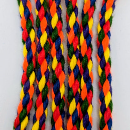 Rainbow POSH - 3 Strand Spun Polyester Bondage Rope - Synthetic Hemp - 6mm