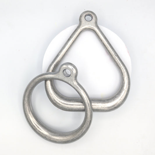 Aluminum Suspension Ring / Trapeze style gymnast Ring - For Shibari or Suspension