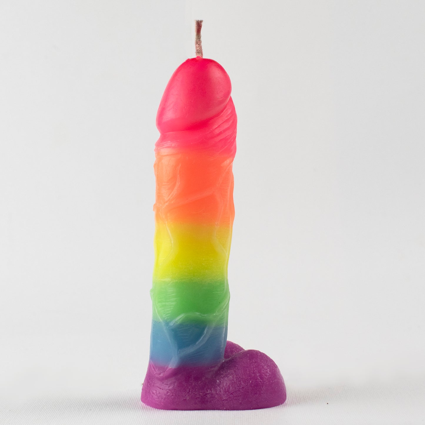 Big Flamer – Rainbow Penis Wax Play Candles – Πολύχρωμα κεριά κόκορα