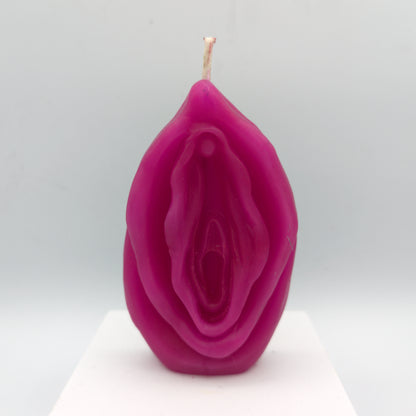 Flaming Hot Genitals - Vulva & Penis wax play Candles