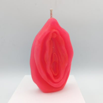 Flaming Hot Genitais - Velas de jogo de cera de vulva e pênis