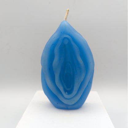 Flaming Hot Genitals - Vulva & Penis wax play Candles