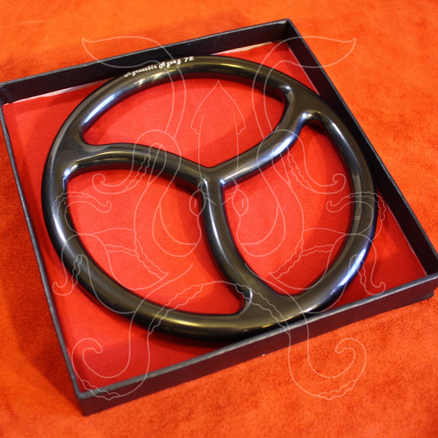 Black Titanium Bonded Steel Suspension Rings