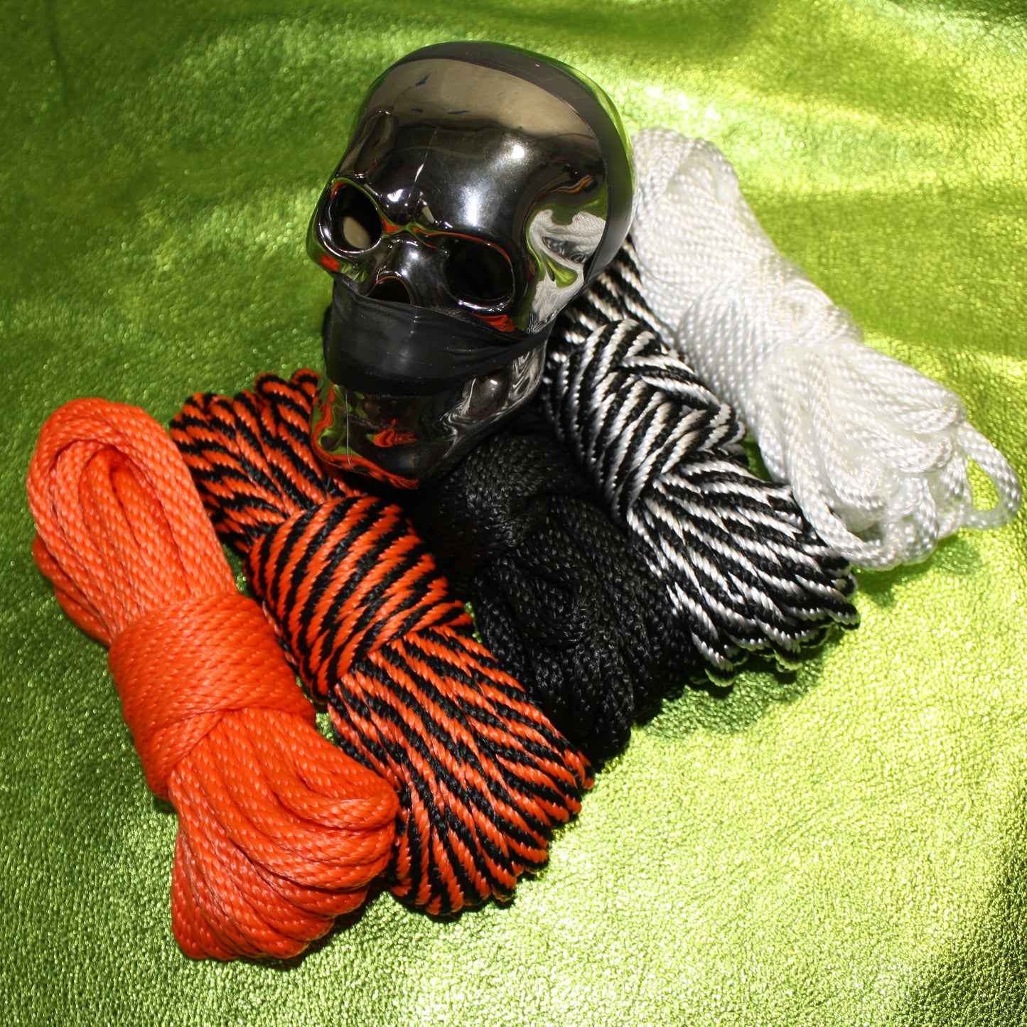 Halloween Spooky Rope! Black and Orange! Available all year!