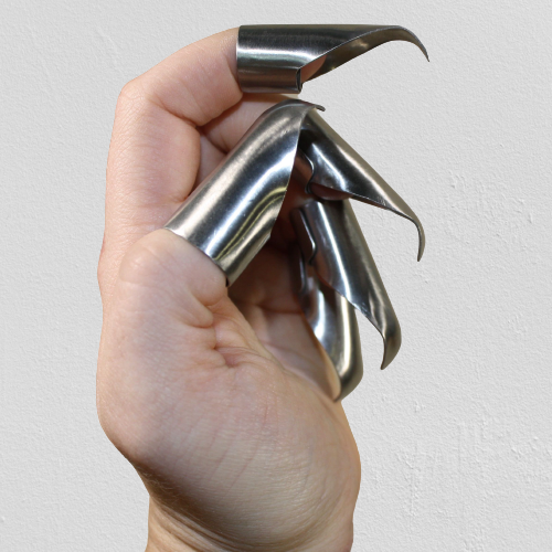 Agreeable Agony Steel Claws - Metal Fingertip Claws