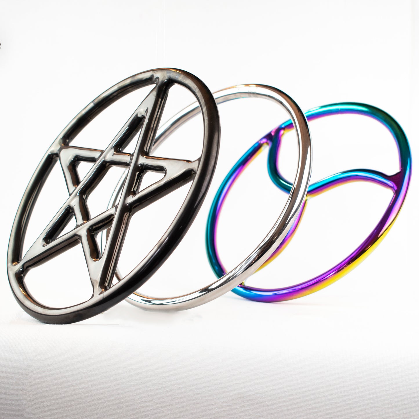 Classic Stainless Steel Suspension Rings 9" or 6"