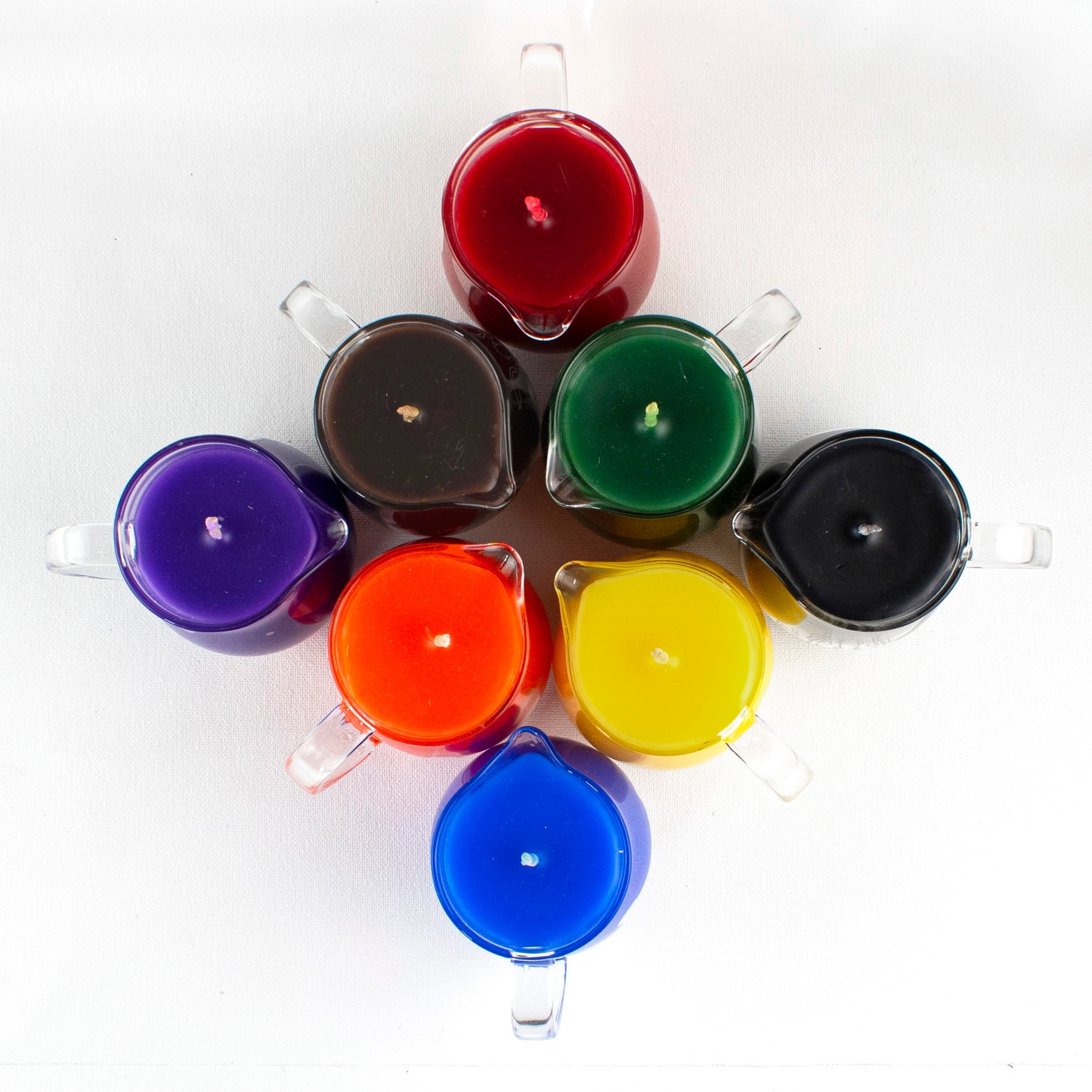 Rainbow &amp; Pride Flag stearinlyssett - Wax Play Pitcher Candles - Pride Rainbow